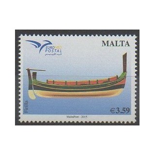 Stamps - Malta - 2015 - Nb 1832 - Boats