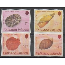 Falkland - 1986 - Nb 452/455 - Sea animals