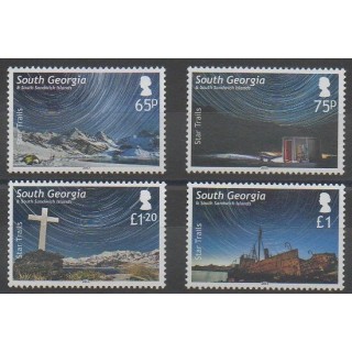 Timbres - Falkland-Géorgie du Sud et Sandwich du Sud - 2013 - No 570/573 - Astronomie
