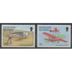Falkland - 1998 - Nb 733/734 - Planes