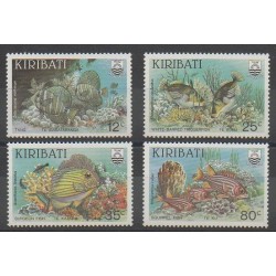 Kiribati - 1985 - Nb 130/133 - Sea animals