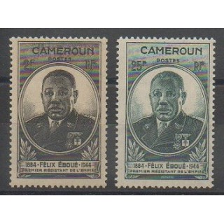 Stamps - Cameroon - 1945 - Nb 274/275