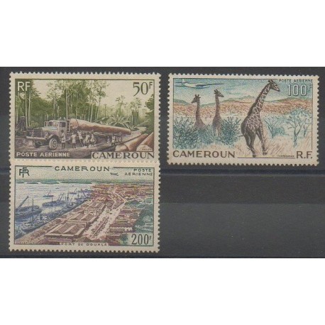 Cameroon - 1955 - Nb PA46/PA48