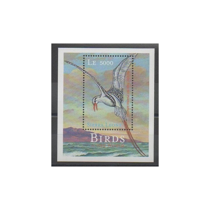 Stamps - Sierra Leone - 2000 - Nb BF447 - Birds
