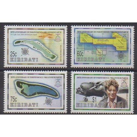 Kiribati - 1999 - Nb 434/437 - Various Historics Themes