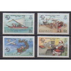 Kiribati - 1999 - Nb 438/441 - Christmas - Postal Service