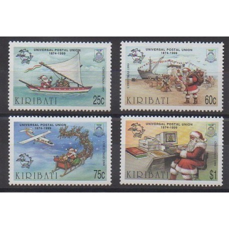 Kiribati - 1999 - Nb 438/441 - Christmas - Postal Service
