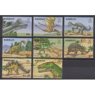 Stamps - Kiribati - 2006 - Nb 615/622 - Prehistoric animals
