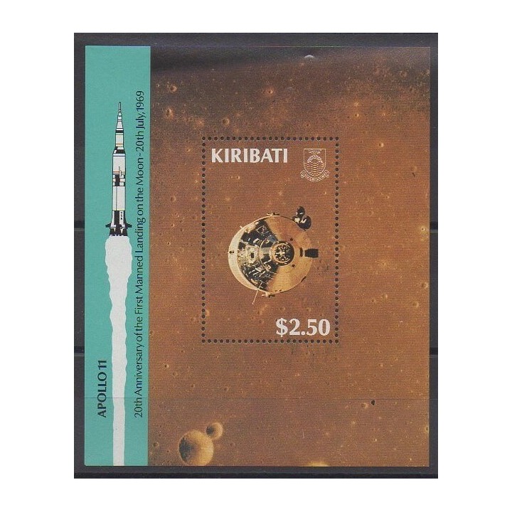 Timbres - Kiribati - 1989 - No BF11 - Espace