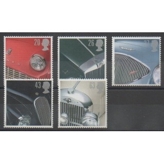 Stamps - Great Britain - 1996 - Nb 1915/1919 - Cars