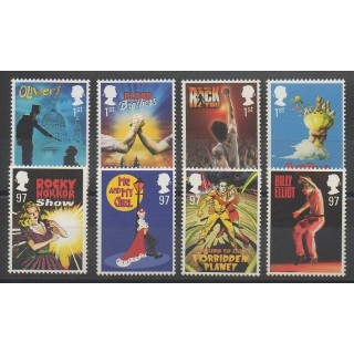Stamps - Great Britain - 2011 - Nb 3432/3439 - Music