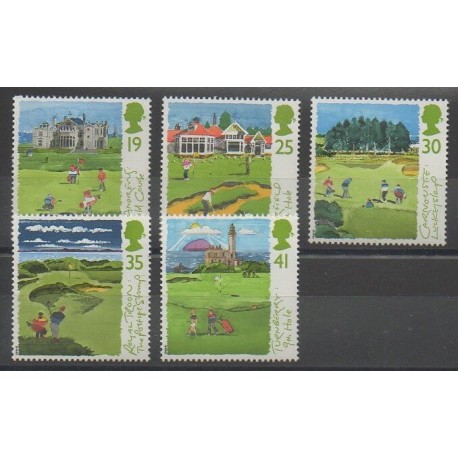 Great Britain - 1994 - Nb 1767/1771 - Various sports