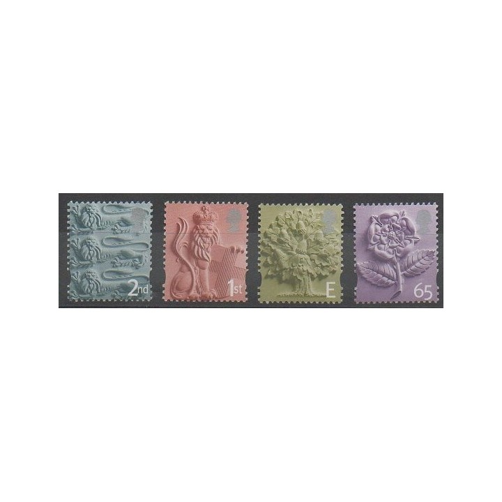 Timbres - Grande-Bretagne - 2001 - No 2249/2252