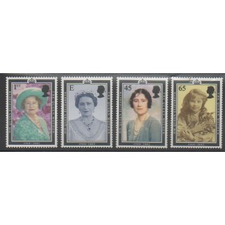 Stamps - Great Britain - 2002 - Nb 2327A/2327D - Royalty