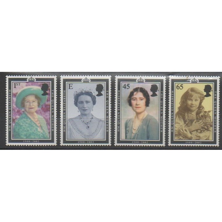 Stamps - Great Britain - 2002 - Nb 2327A/2327D - Royalty