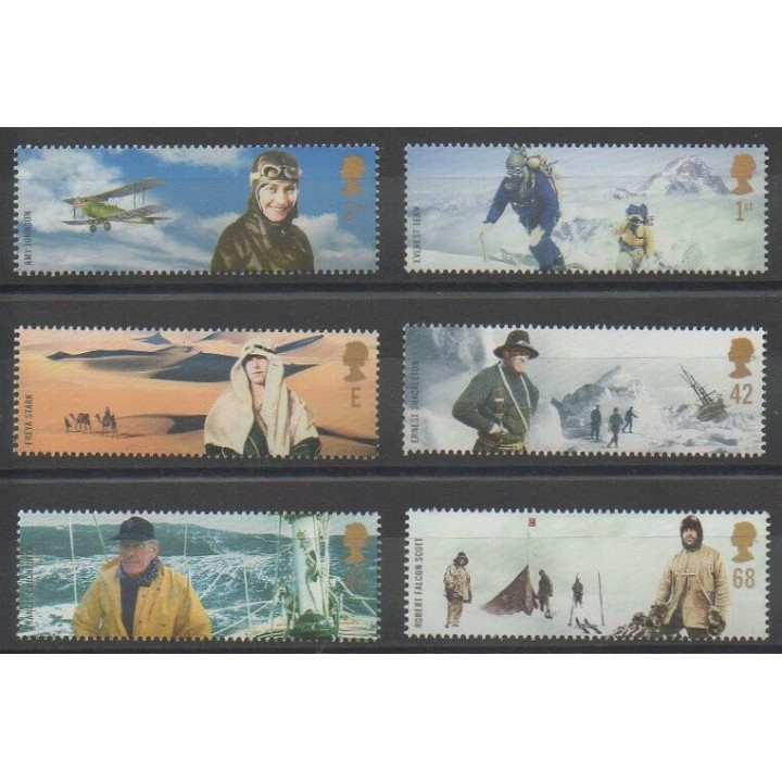 Stamps - Great Britain - 2003 - Nb 2428/2433 - Celebrities