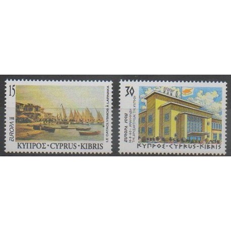 Chypre - 1998 - No 916/917 - Europa
