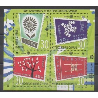 Timbres - Chypre - 2006 - No BF24 - Timbres sur timbres