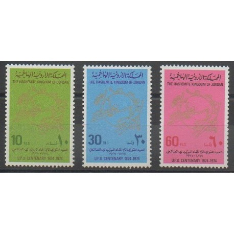 Jordan - 1974 - Nb 800/802 - Postal Service