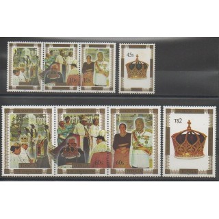 Stamps - Tonga - 1997 - Nb 1091/1098 - Royalty