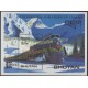 Stamps - Theme trains - Bhutan - 1987 - Nb BF 131