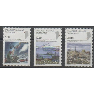 Stamps - Greenland - 2008 - Nb 495/497 - Science