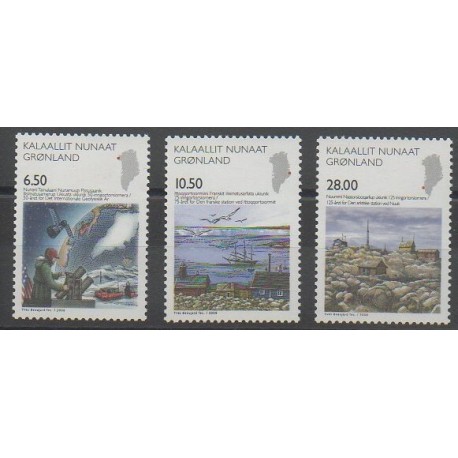 Groenland - 2008 - No 495/497 - Sciences et Techniques