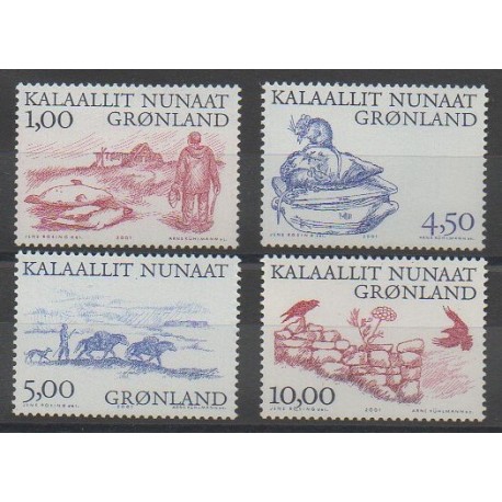 Greenland - 2001 - Nb 340/343 - Polar
