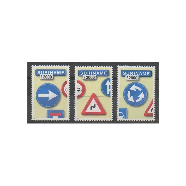 Timbres - Surinam - 2000 - No 1550 - 1563 - 1569