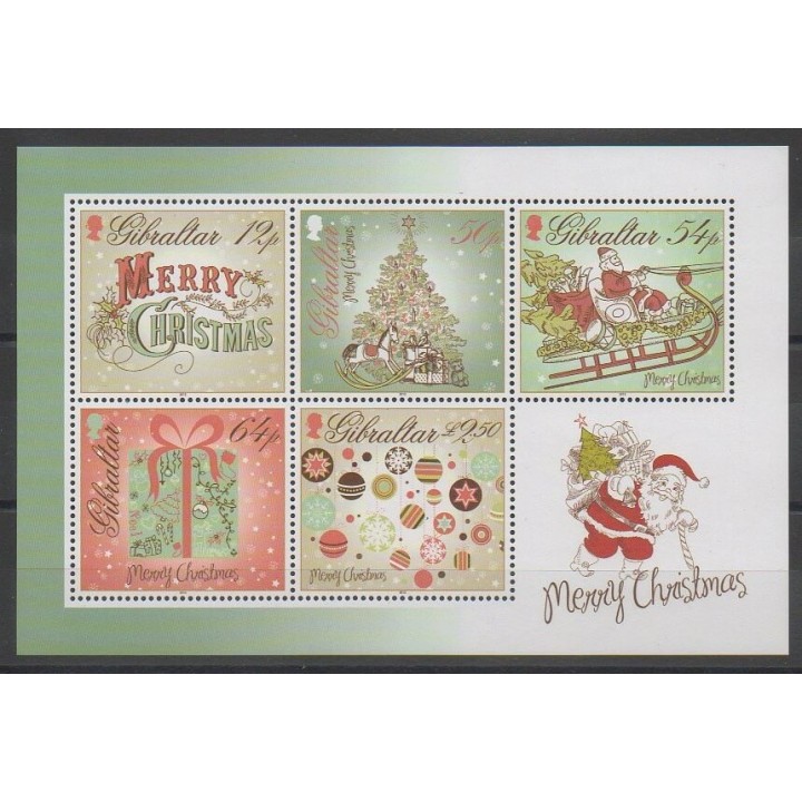 Stamps - Gibraltar - 2013 - Nb F1574 - Christmas
