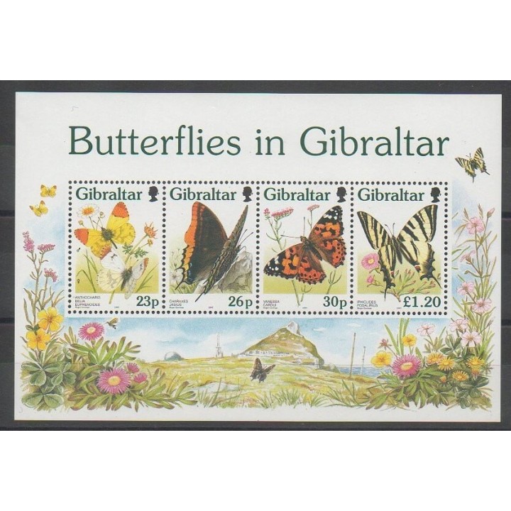 Timbres - Gibraltar - 1997 - No BF26 - Insectes