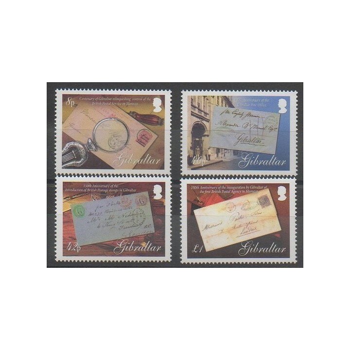 Stamps - Gibraltar - 2007 - Nb 1216/1219 - Postal Service