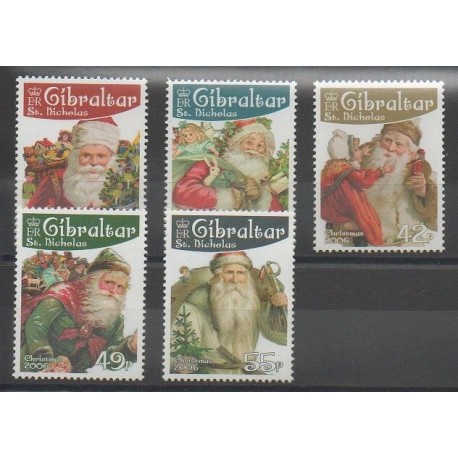 Gibraltar - 2006 - Nb 1188/1192 - Christmas