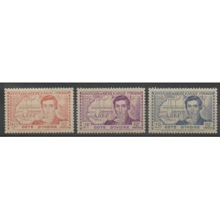 Timbres - Côte dIvoire  - 1939 - No 141/143