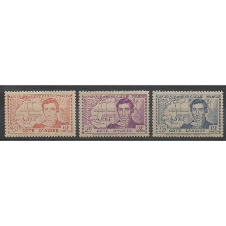 Côte dIvoire - 1939 - No 141/143