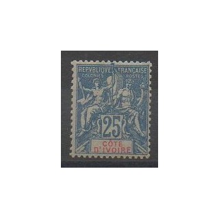 Timbres - Côte dIvoire  - 1900 - No 16 - Neuf avec charnière