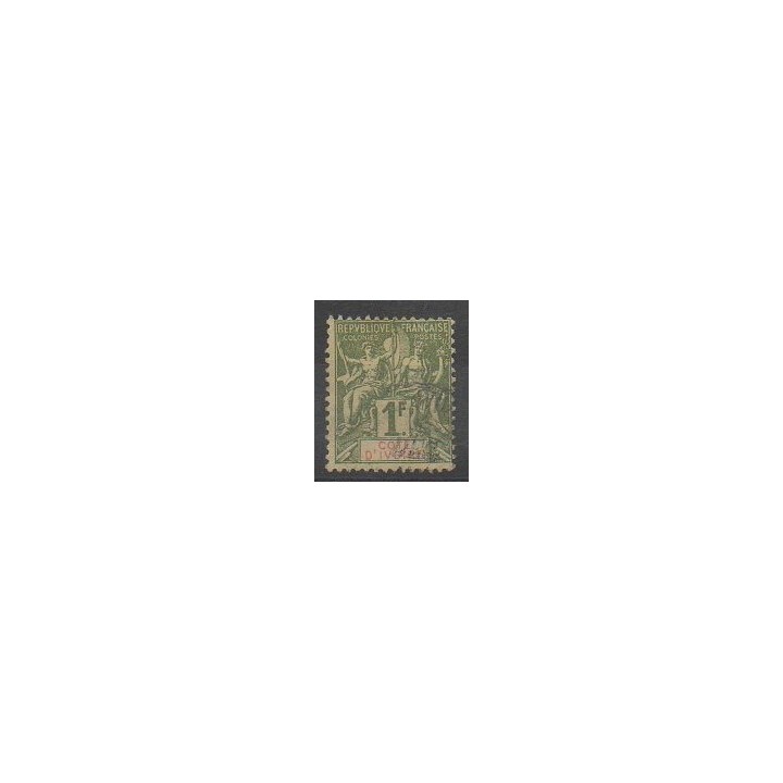 Stamps - Ivory Coast - 1892 - Nb 13 - Used