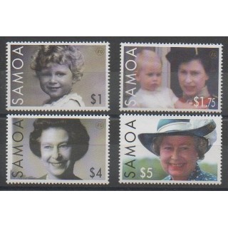 Stamps - Samoa - 2006 - Nb 1008/1011 - Royalty
