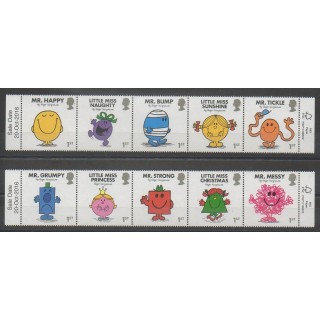 Timbres - Grande-Bretagne - 2016 - No 4361/4370 - Enfance - Littérature