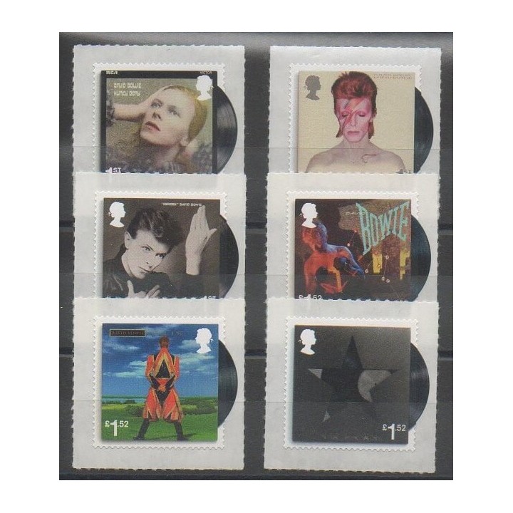 Timbres - Grande-Bretagne - 2017 - No 4411/4416 - Musique