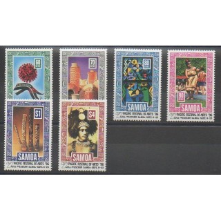 Timbres - Samoa - 1996 - No 842/847 - Art