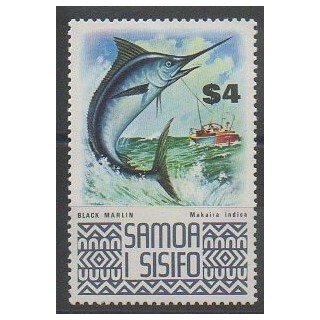Stamps - Samoa - 1974 - Nb 336 - Sea animals