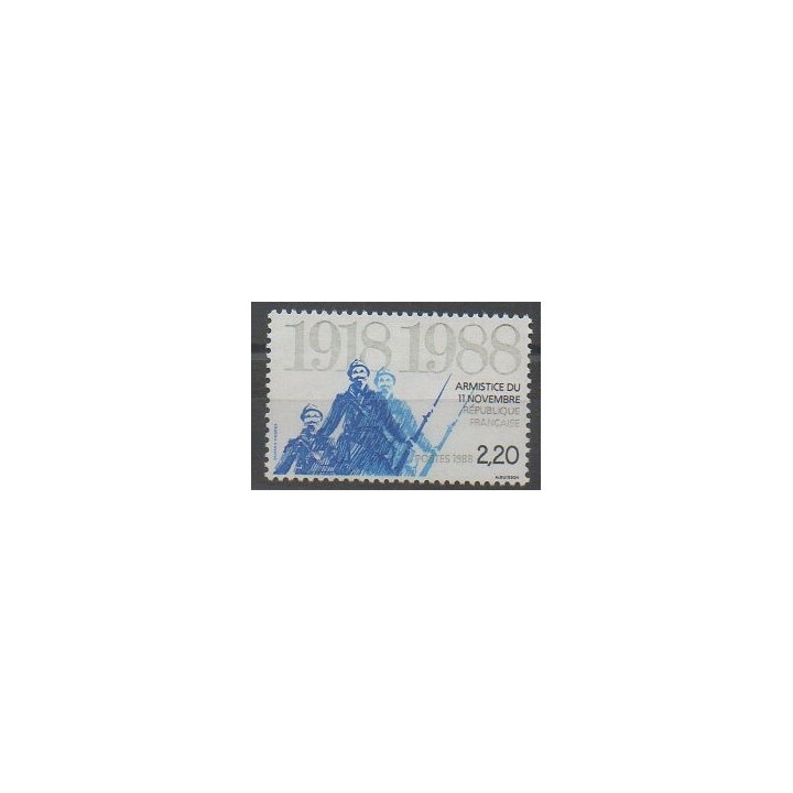Stamps - France - Poste - 1988 - Nb 2549 - Various Historics Themes