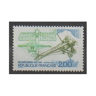 Stamps - France - Poste - 1988 - Nb 2544 - Planes