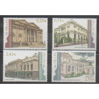 Timbres - Grèce - 2010 - No 2544/2547 - Monuments