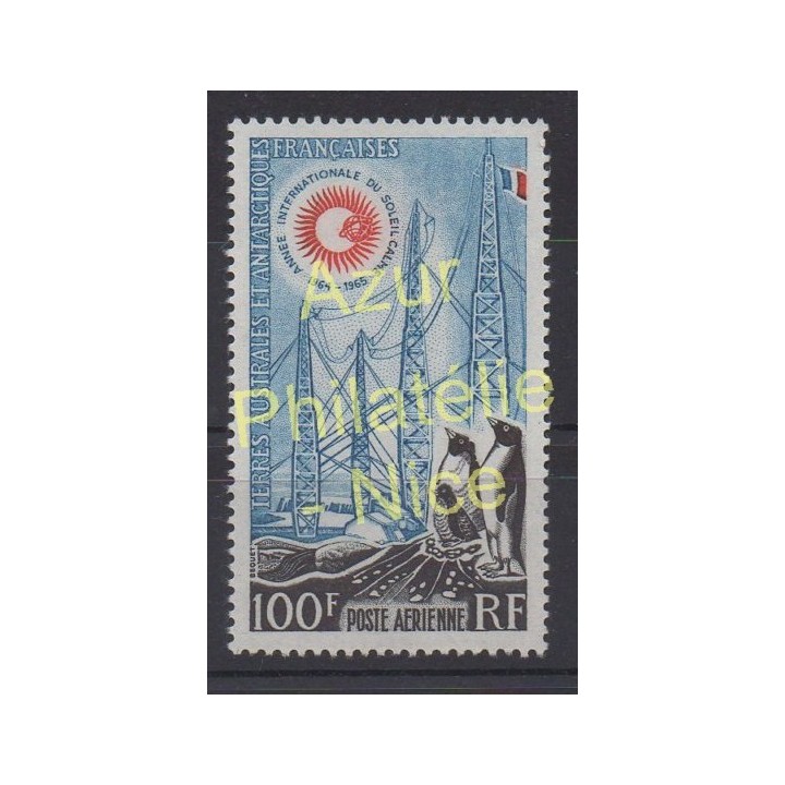Timbres - Thème régions polaires - Terres Australes et Antarctiques Françaises - Poste aérienne - 1963 - No PA7
