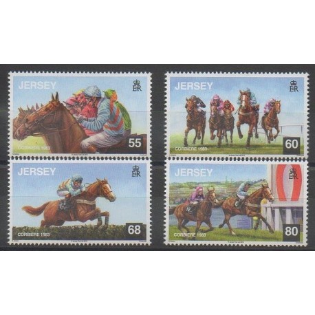 Jersey - 2013 - Nb 1810/1813 - Horses - Various sports