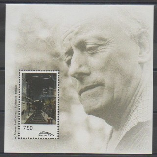Stamps - Belgium - 2009 - Nb CP BF7 - Trains - Paintings