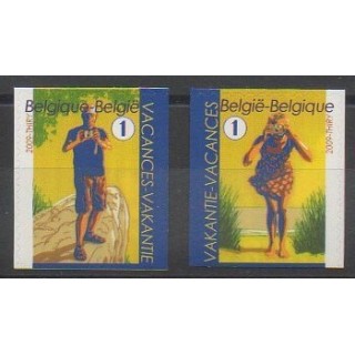 Stamps - Belgium - 2009 - Nb 3890/3891 - Tourism