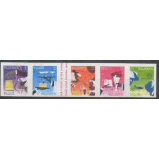 Timbres - Belgique - 2010 - No 4018/4022